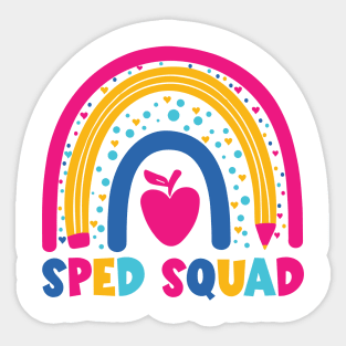 Special Education Teacher Paraprofessional Back To School Sticker